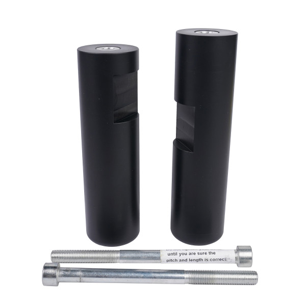 biketek Biketek black stp crash protector for kawasaki zx14r 06-08